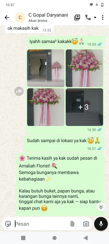 Pengiriman Karangan Bunga Gandarum Kajen